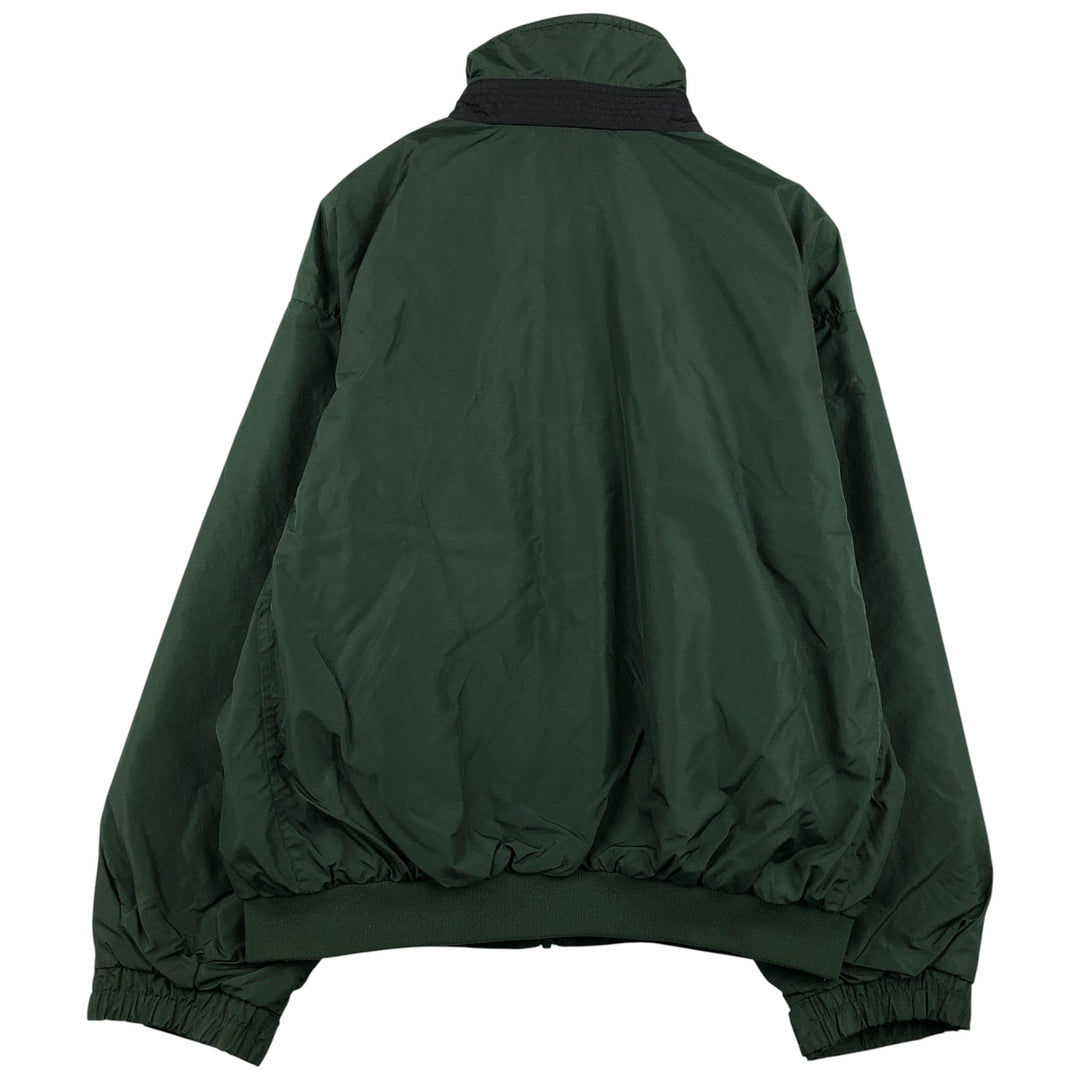 2000'S Columbia padded puffer jacket, men's size L Nylon green type Vintage Second Hand