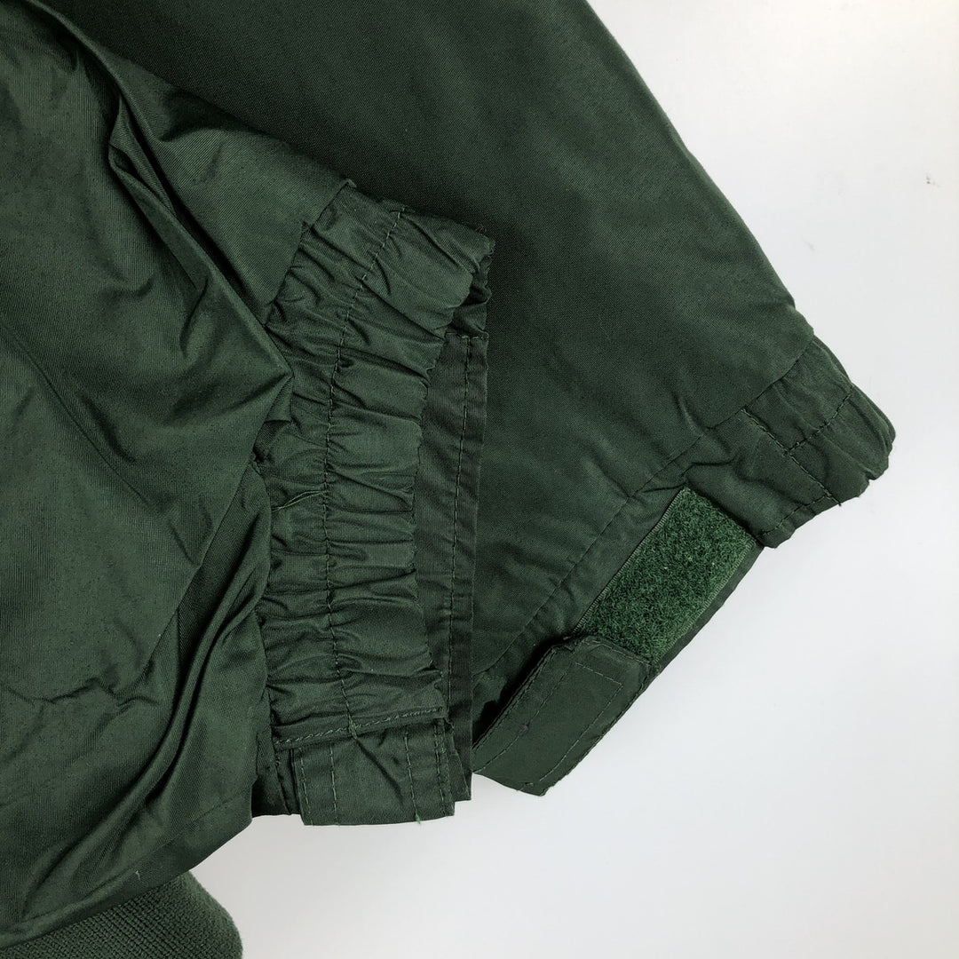 2000'S Columbia padded puffer jacket, men's size L Nylon green type Vintage Second Hand