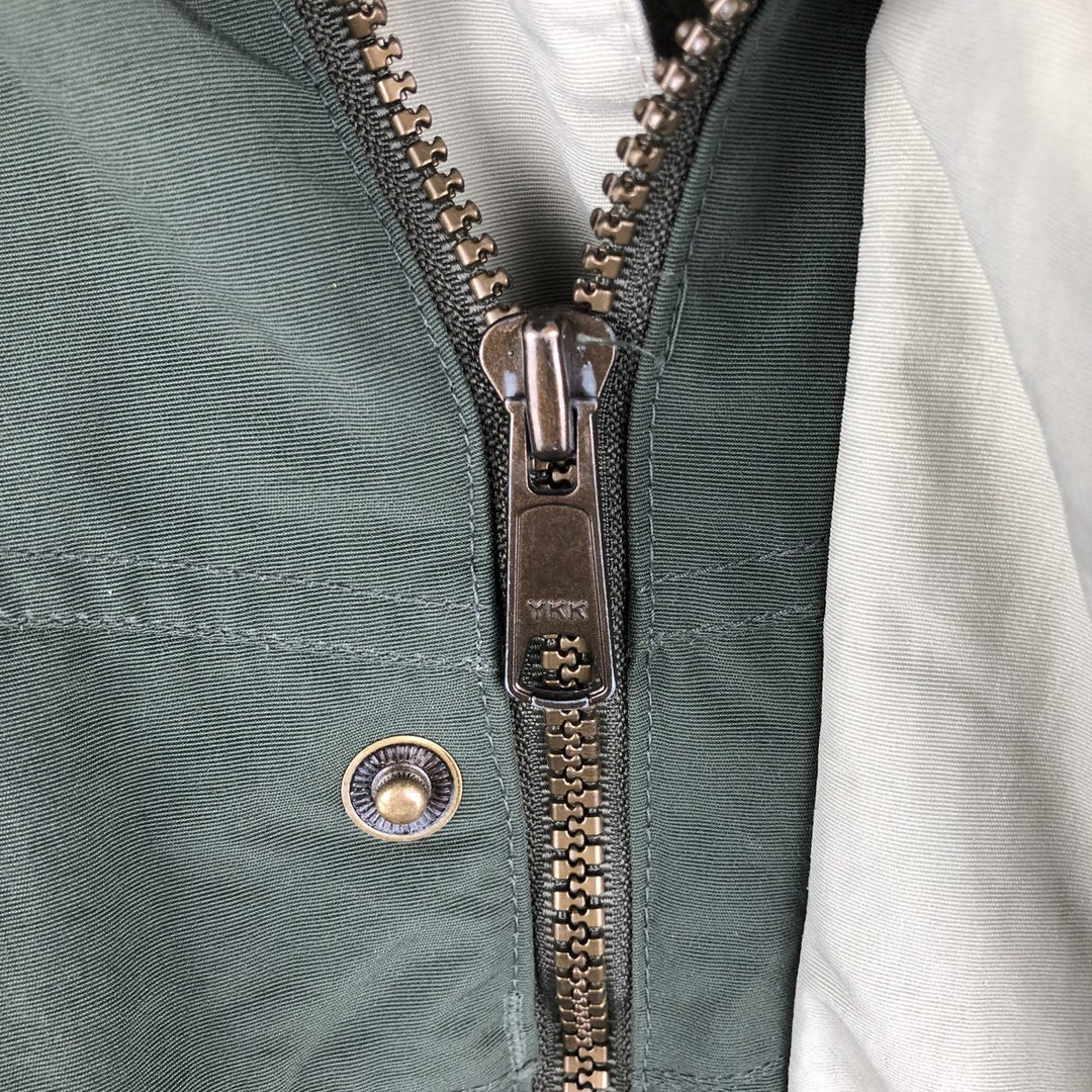 90s-00'S Columbia Padded Mountain Jacket, Shell Jacket, Puffer Jacket, Men's XL Nylon Khaki type Vintage Second Hand