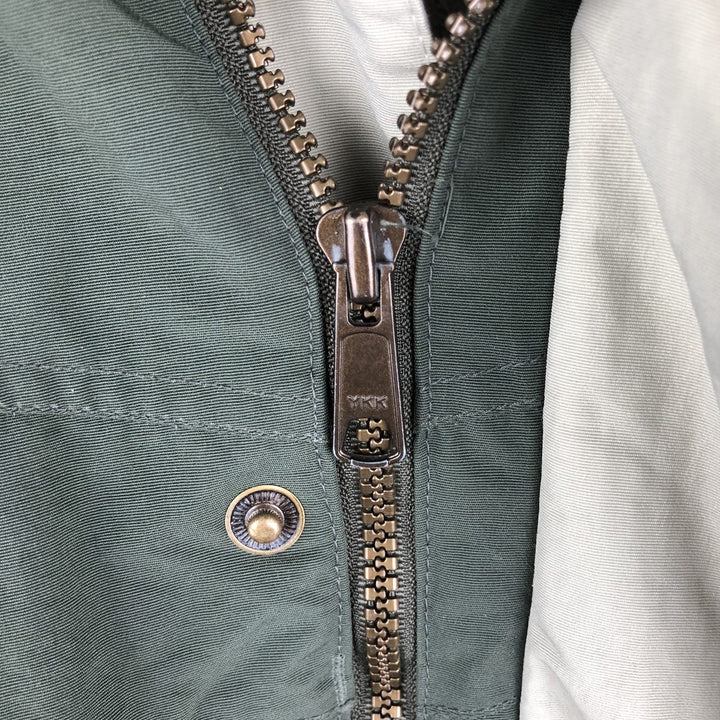 90s-00'S Columbia Padded Mountain Jacket, Shell Jacket, Puffer Jacket, Men's XL Nylon Khaki type Vintage Second Hand