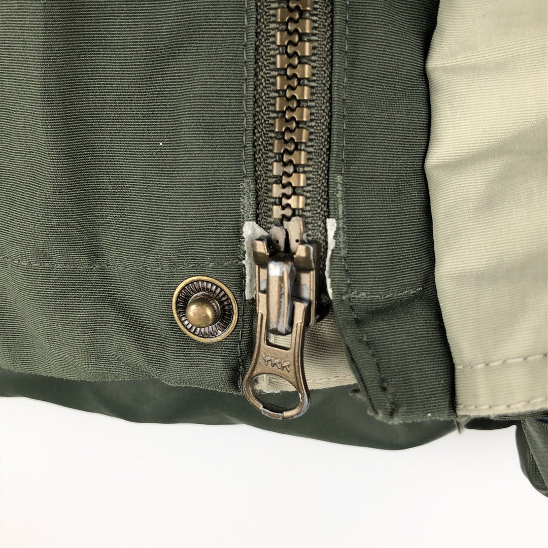 90s-00'S Columbia Padded Mountain Jacket, Shell Jacket, Puffer Jacket, Men's XL Nylon Khaki type Vintage Second Hand