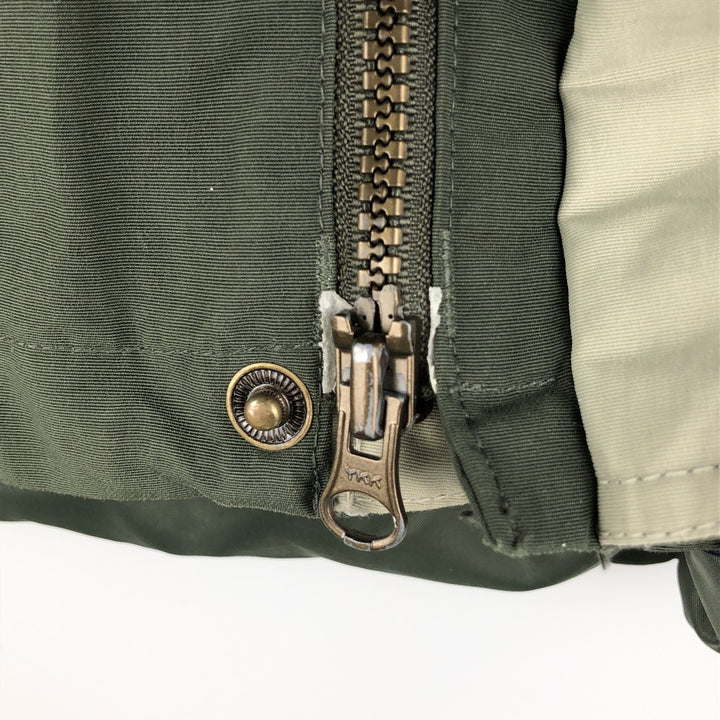 90s-00'S Columbia Padded Mountain Jacket, Shell Jacket, Puffer Jacket, Men's XL Nylon Khaki type Vintage Second Hand