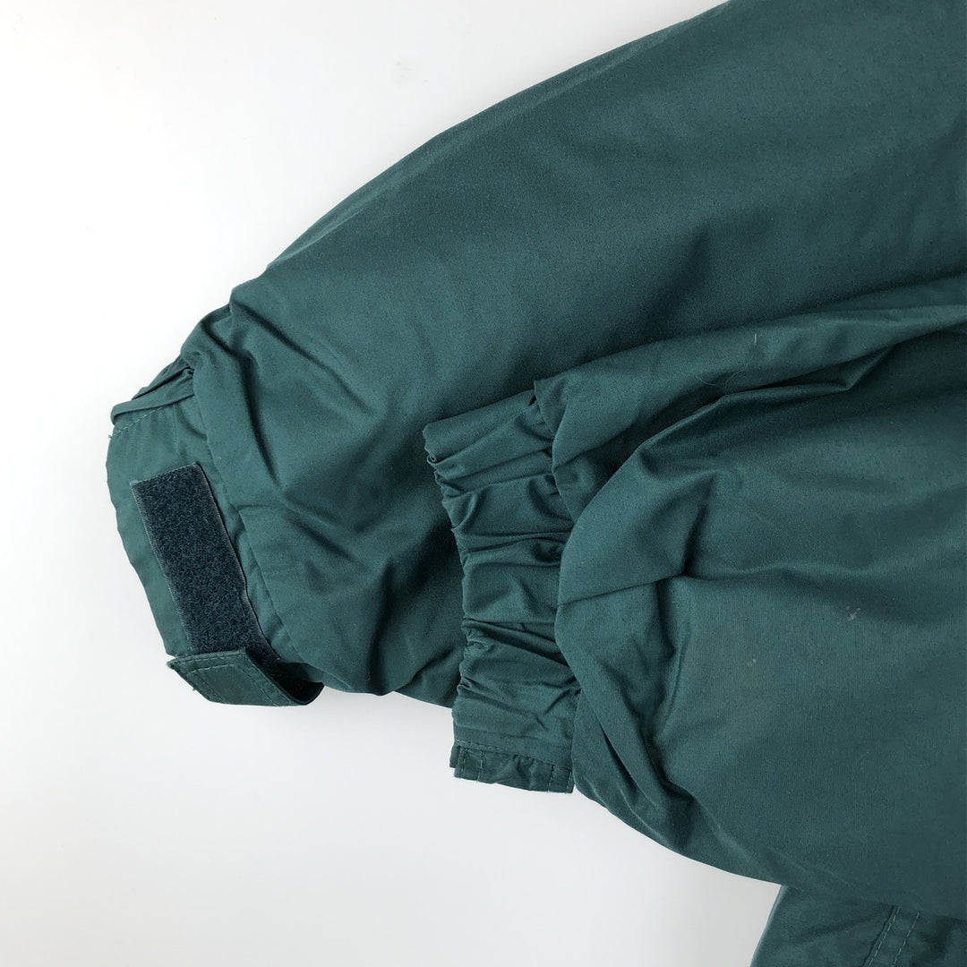 90s-00'S Vintage Columbia Men's Padded Puffer Jacket, Size L Nylon green type Vintage Second Hand