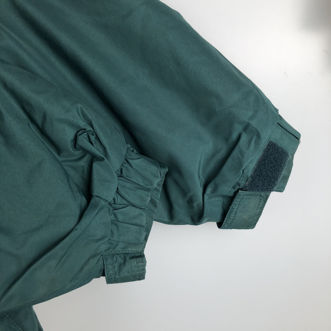 90s-00'S Vintage Columbia Men's Padded Puffer Jacket, Size L Nylon green type Vintage Second Hand