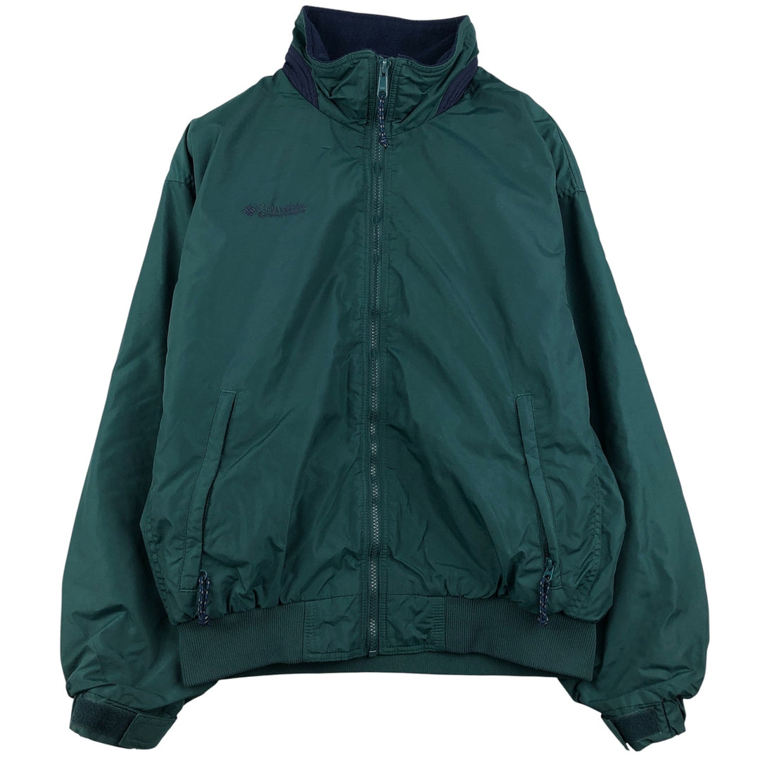 90s-00'S Vintage Columbia Padded Puffer Jacket, Men's Size Medium Nylon green type Vintage Second Hand