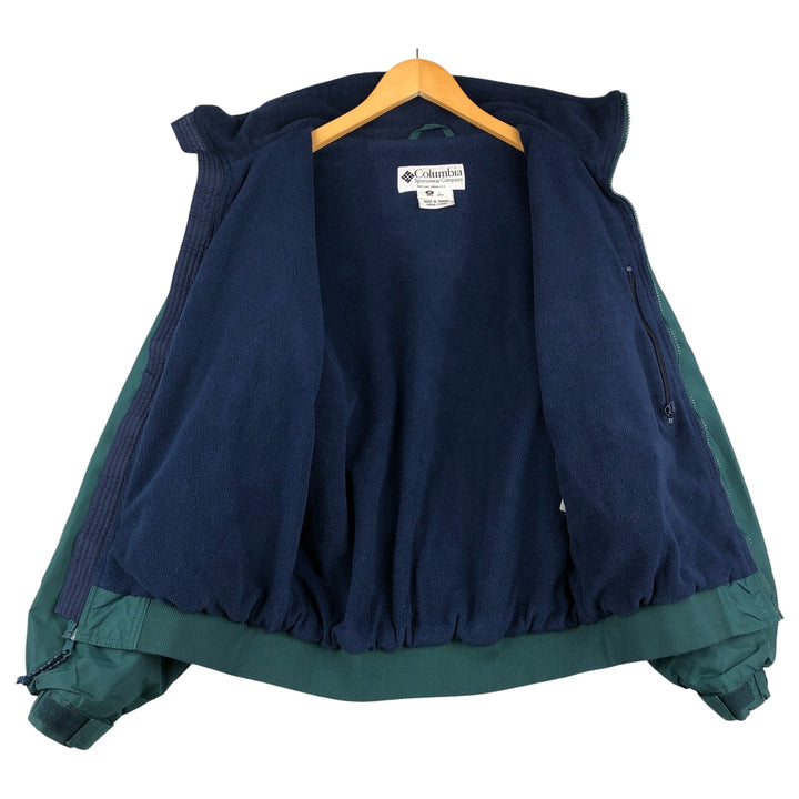 90s-00'S Vintage Columbia Padded Puffer Jacket, Men's Size Medium Nylon green type Vintage Second Hand