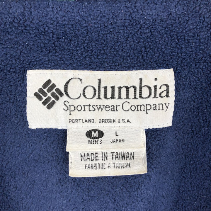 90s-00'S Vintage Columbia Padded Puffer Jacket, Men's Size Medium Nylon green type Vintage Second Hand