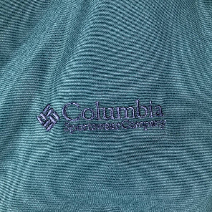 90s-00'S Vintage Columbia Padded Puffer Jacket, Men's Size Medium Nylon green type Vintage Second Hand