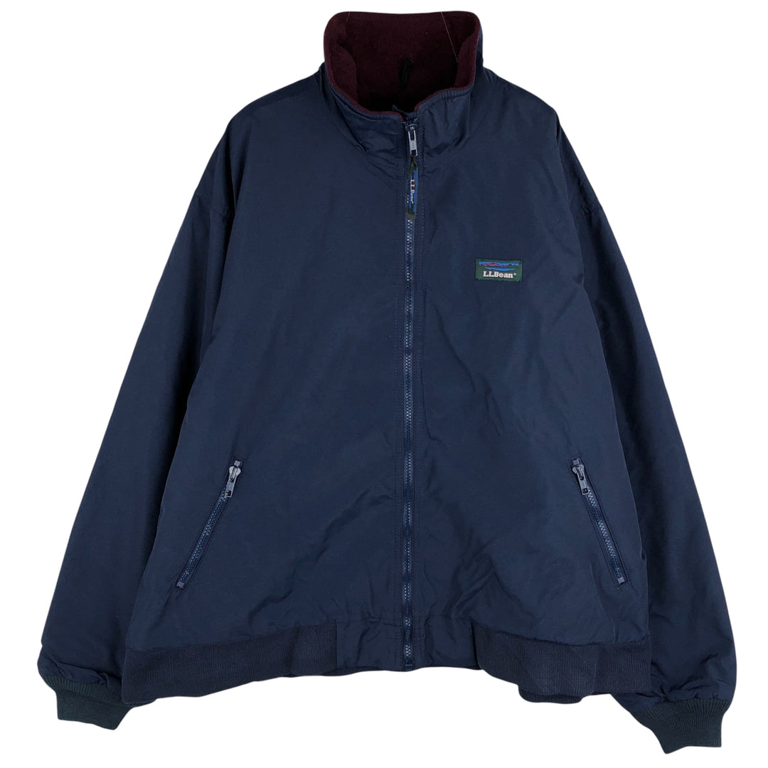 Vintage LL Bean Warm-up Jacket, Men's XL, Padded Mountain Jacket, Shell Jacket, 70s-80s unclear navy blue type Vintage Second Hand