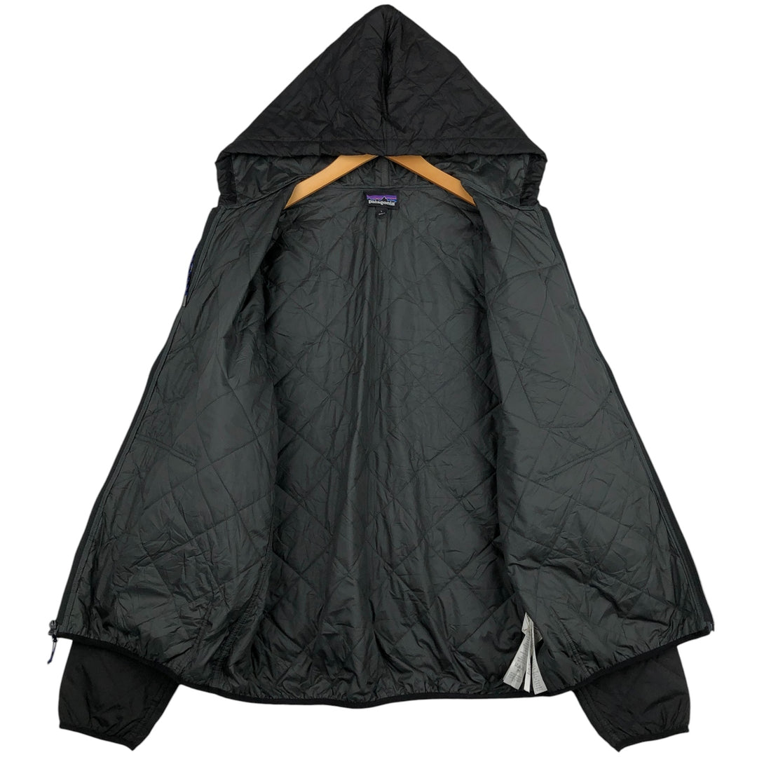 Patagonia Diamond Quilted Bomber Hoody 27610FA21 Padded Mountain Parka Shell Jacket Men's Size L recycled polyester black type Vintage Second Hand