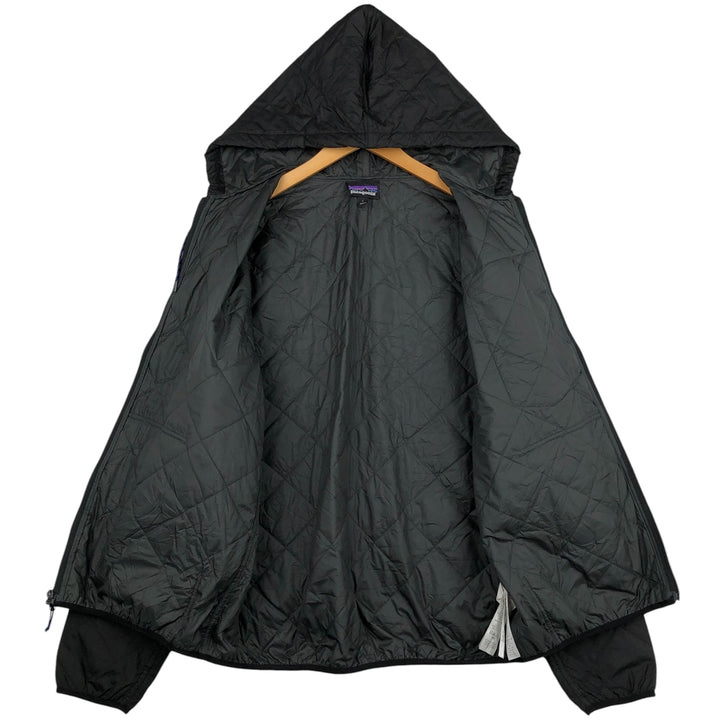 Patagonia Diamond Quilted Bomber Hoody 27610FA21 Padded Mountain Parka Shell Jacket Men's Size L recycled polyester black type Vintage Second Hand