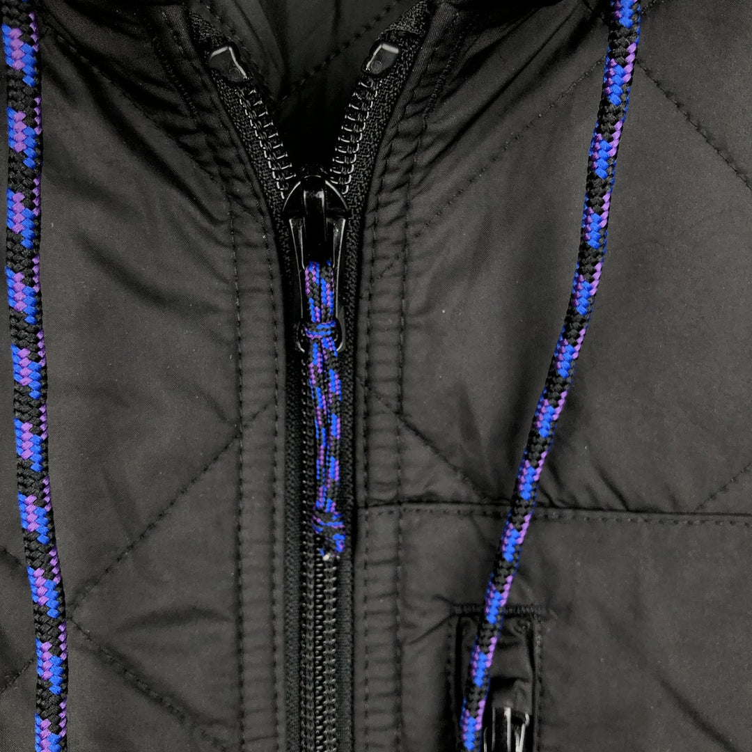 Patagonia Diamond Quilted Bomber Hoody 27610FA21 Padded Mountain Parka Shell Jacket Men's Size L recycled polyester black type Vintage Second Hand