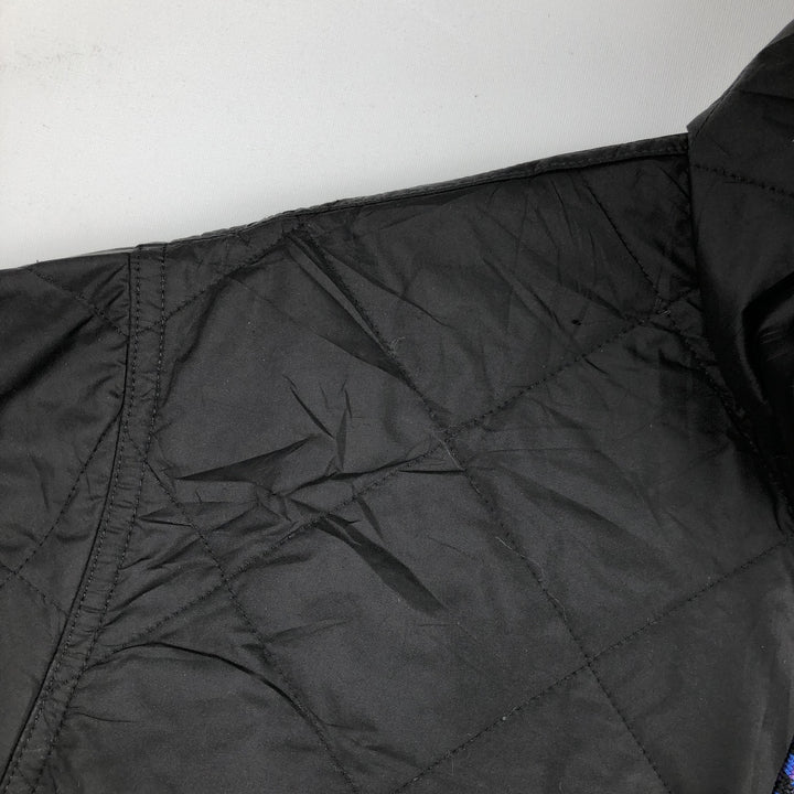 Patagonia Diamond Quilted Bomber Hoody 27610FA21 Padded Mountain Parka Shell Jacket Men's Size L recycled polyester black type Vintage Second Hand