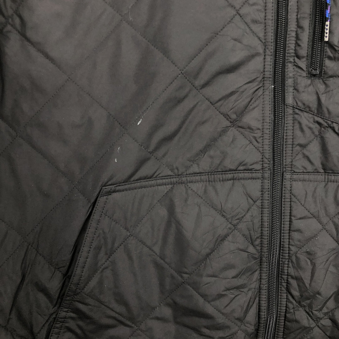 Patagonia Diamond Quilted Bomber Hoody 27610FA21 Padded Mountain Parka Shell Jacket Men's Size L recycled polyester black type Vintage Second Hand