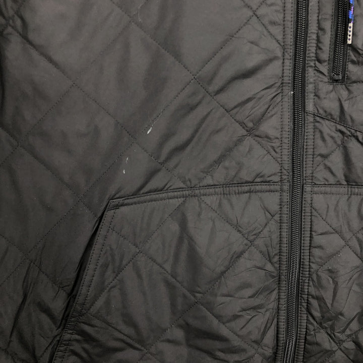 Patagonia Diamond Quilted Bomber Hoody 27610FA21 Padded Mountain Parka Shell Jacket Men's Size L recycled polyester black type Vintage Second Hand