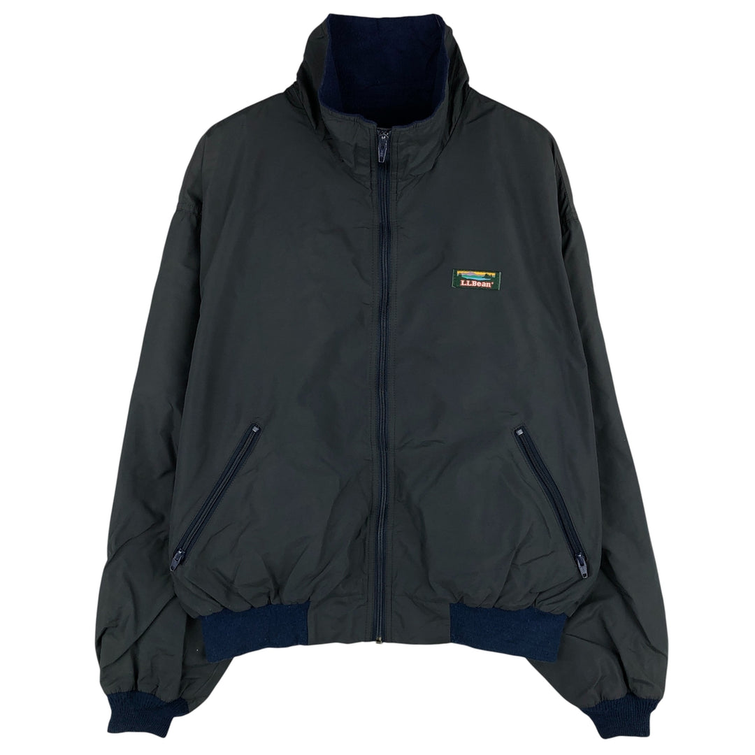 90'S LL Bean Three-Seasons Jacket, Padded Mountain Jacket, Shell Jacket, Puffer Jacket, Men's Size L unclear gray type Vintage Second Hand