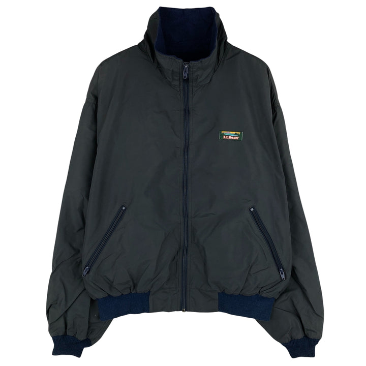90'S LL Bean Three-Seasons Jacket, Padded Mountain Jacket, Shell Jacket, Puffer Jacket, Men's Size L unclear gray type Vintage Second Hand