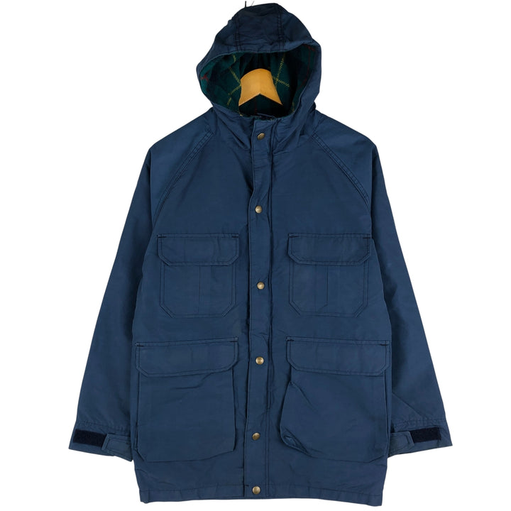 Vintage 1980'S WOOLRICH Mountain Parka Shell Jacket, Made in USA, Men's Size Small cotton navy blue type Vintage Second Hand