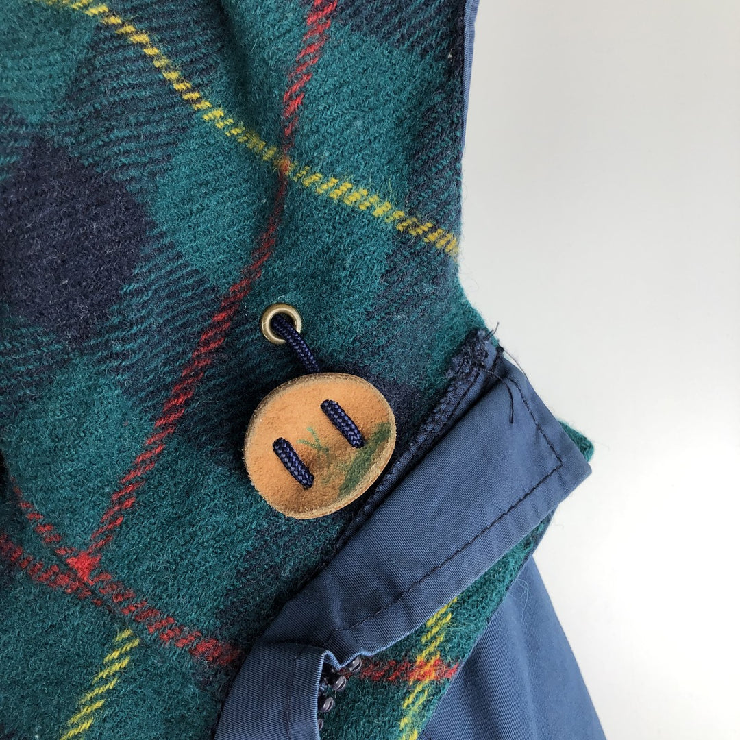 Vintage 1980'S WOOLRICH Mountain Parka Shell Jacket, Made in USA, Men's Size Small cotton navy blue type Vintage Second Hand