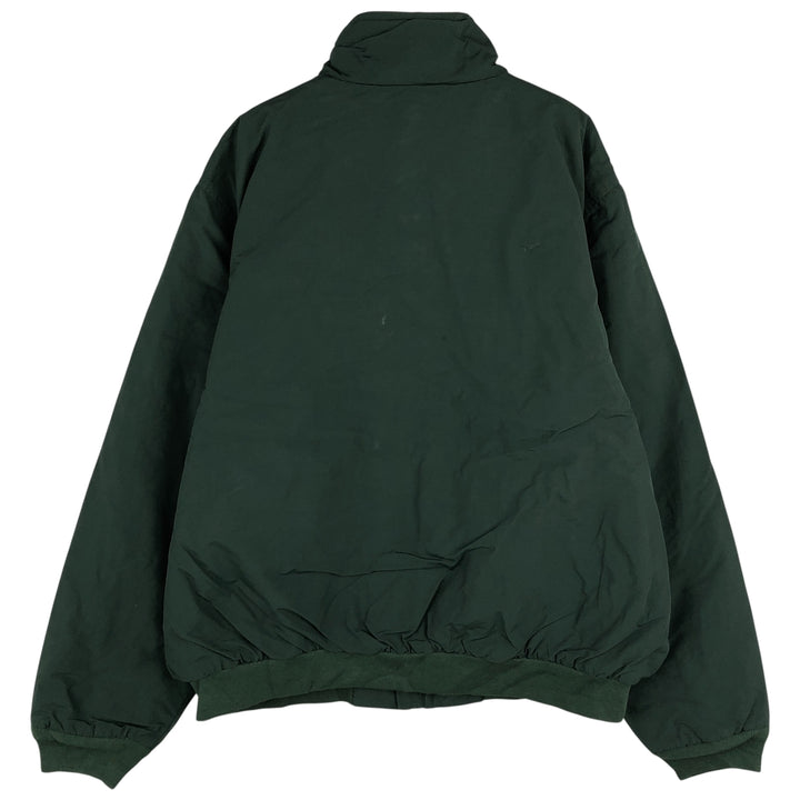 90s-00'S LL Bean Padded Mountain Jacket, Shell Jacket, Puffer Jacket, Men's XL, Vintage Nylon green type Vintage Second Hand