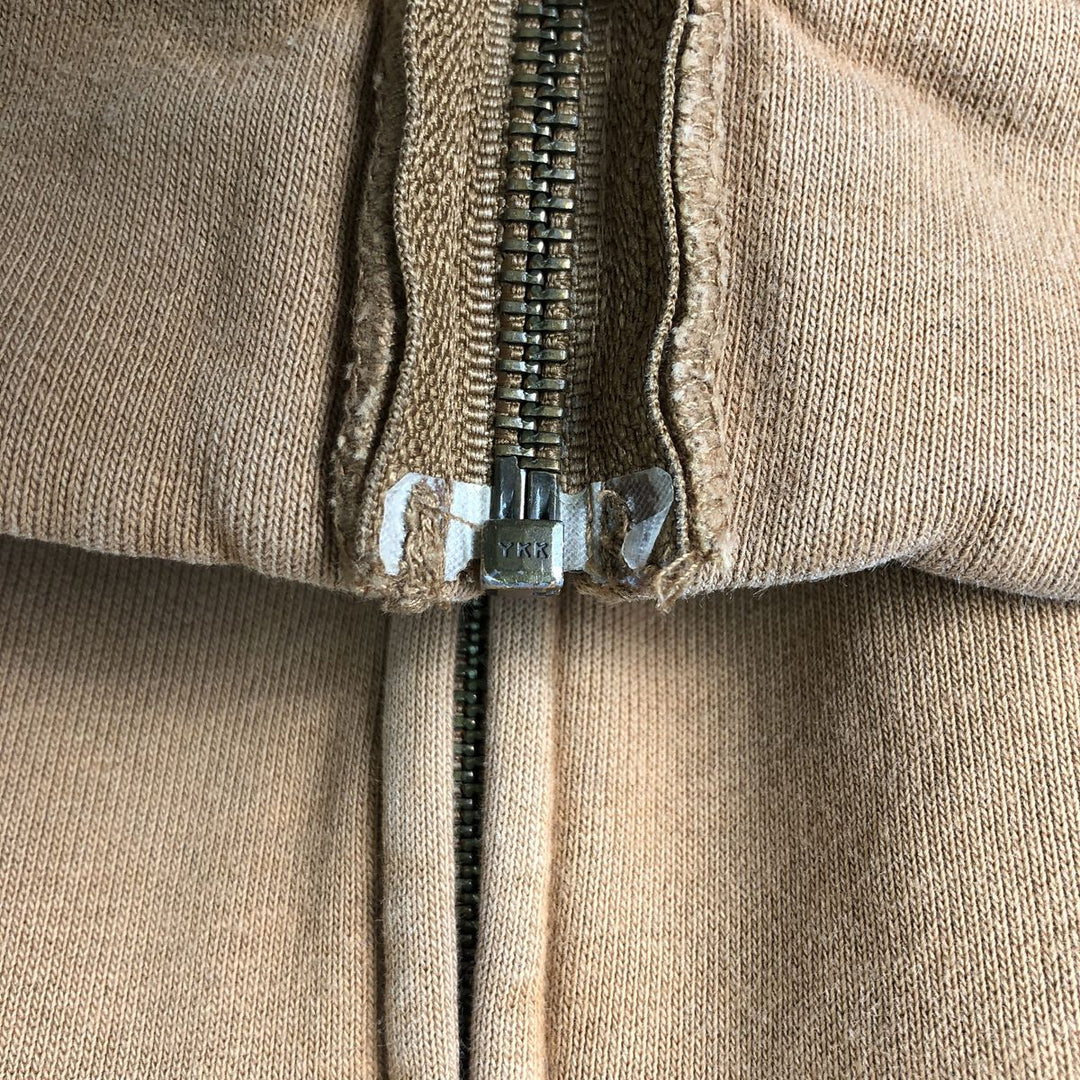 00'S Carhartt Sweat Full Zip Hoodie Men's L size cotton brown type Vintage Second Hand