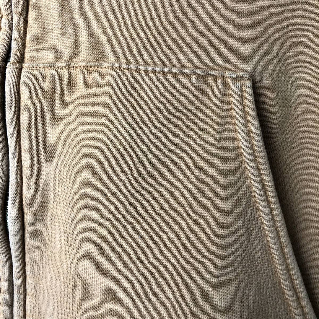 00'S Carhartt Sweat Full Zip Hoodie Men's L size cotton brown type Vintage Second Hand