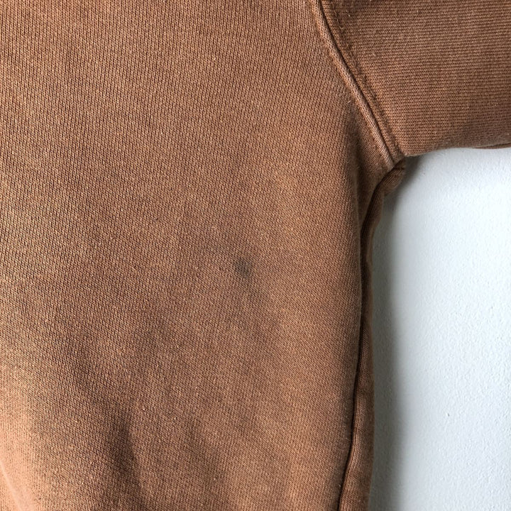 00'S Carhartt Sweat Full Zip Hoodie Men's L size cotton brown type Vintage Second Hand