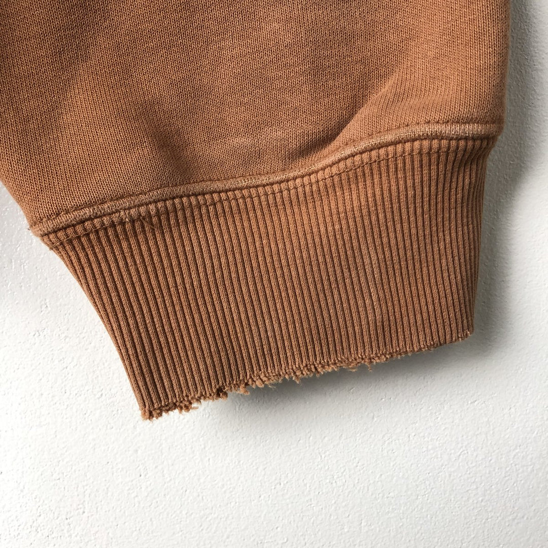 00'S Carhartt Sweat Full Zip Hoodie Men's L size cotton brown type Vintage Second Hand
