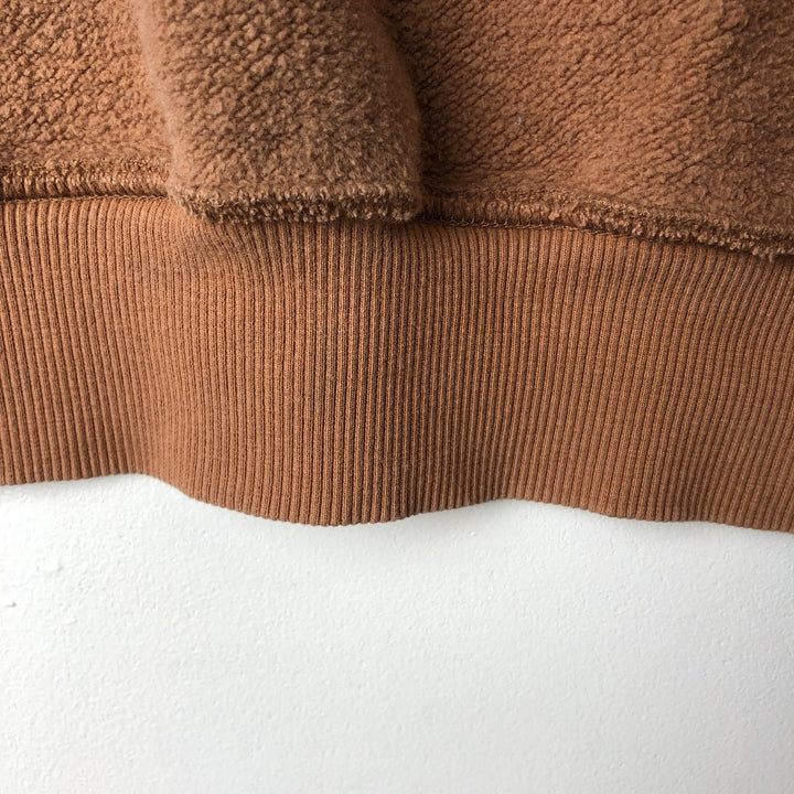 00'S Carhartt Sweat Full Zip Hoodie Men's L size cotton brown type Vintage Second Hand