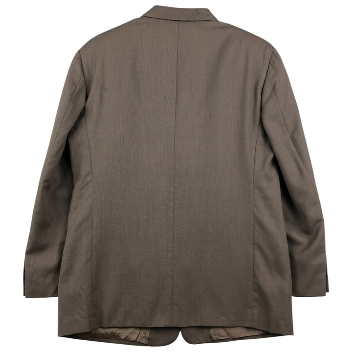 MANI Wool Tailored Jacket, Made in Italy, Men's Size M, Vintage wool gray type Vintage Second Hand