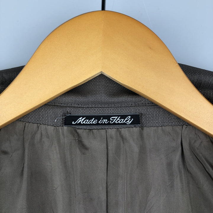 MANI Wool Tailored Jacket, Made in Italy, Men's Size M, Vintage wool gray type Vintage Second Hand