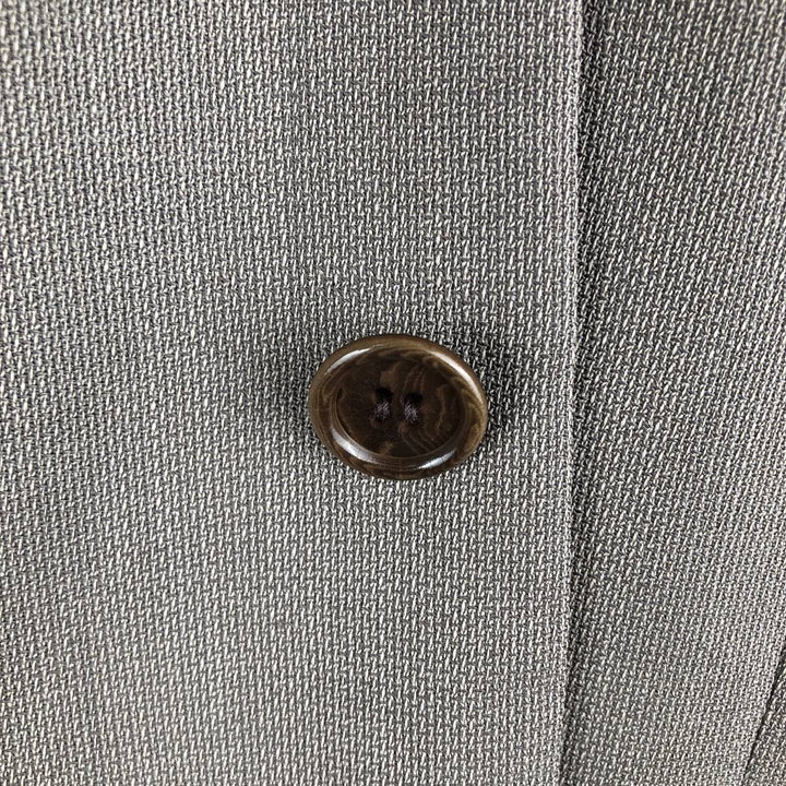 MANI Wool Tailored Jacket, Made in Italy, Men's Size M, Vintage wool gray type Vintage Second Hand