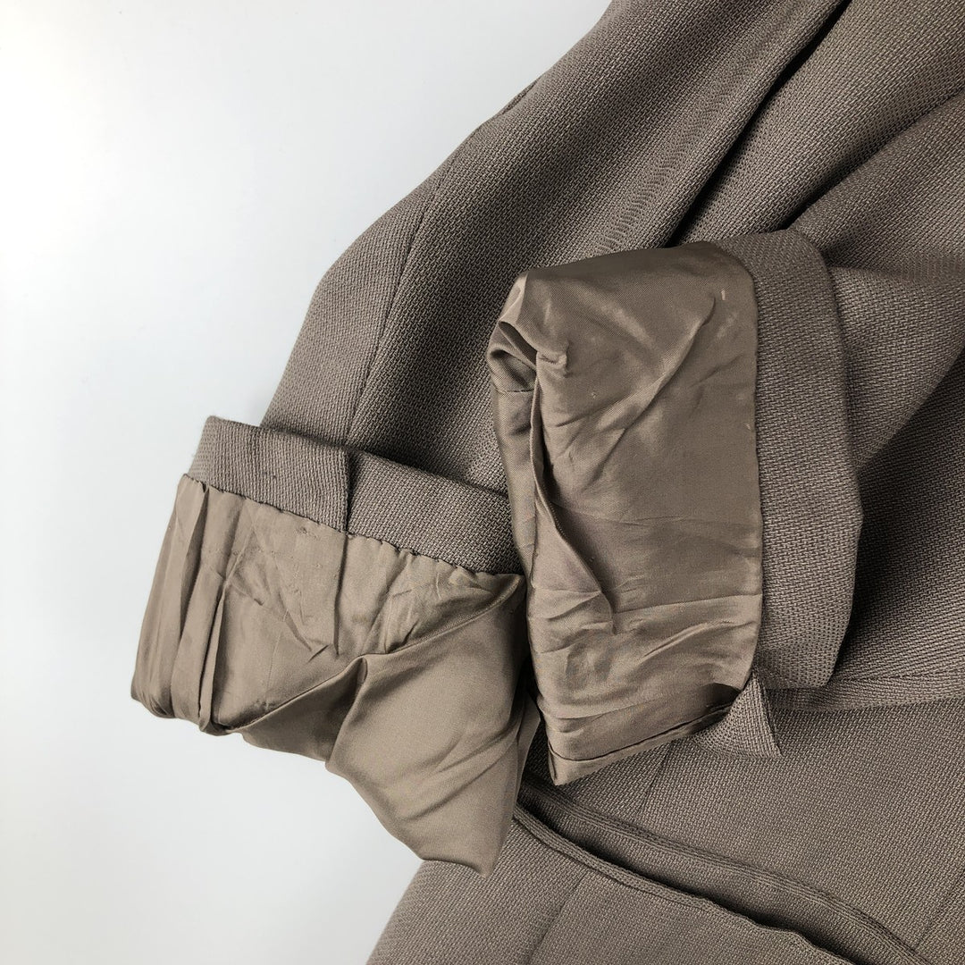 MANI Wool Tailored Jacket, Made in Italy, Men's Size M, Vintage wool gray type Vintage Second Hand