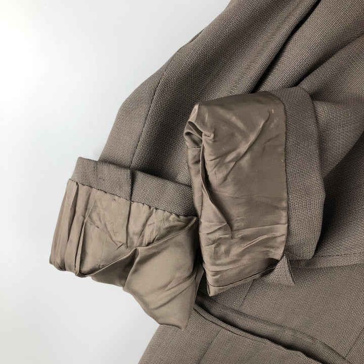 MANI Wool Tailored Jacket, Made in Italy, Men's Size M, Vintage wool gray type Vintage Second Hand