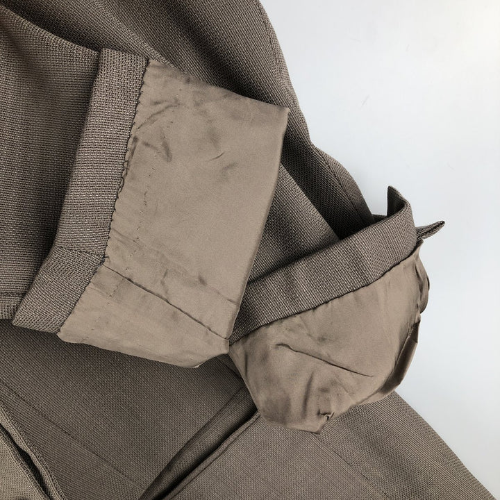MANI Wool Tailored Jacket, Made in Italy, Men's Size M, Vintage wool gray type Vintage Second Hand