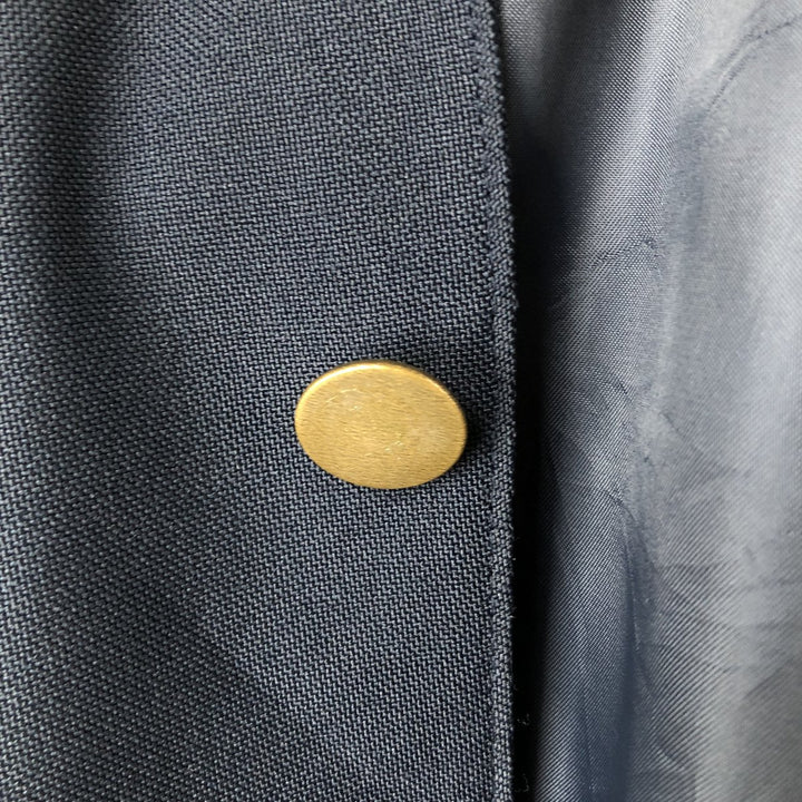 Vintage 70s-80'S Levi's Action Suit Sta-Press Navy Blazer, Tailored Jacket, Men's Size Medium unclear navy blue type Vintage Second Hand