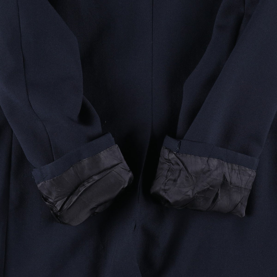 John Weitz Navy Blazer, Tailored Jacket, Made in USA, Men's Size Medium unclear navy blue type Vintage Second Hand