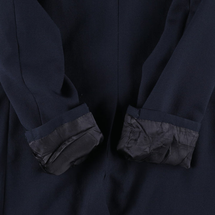 John Weitz Navy Blazer, Tailored Jacket, Made in USA, Men's Size Medium unclear navy blue type Vintage Second Hand