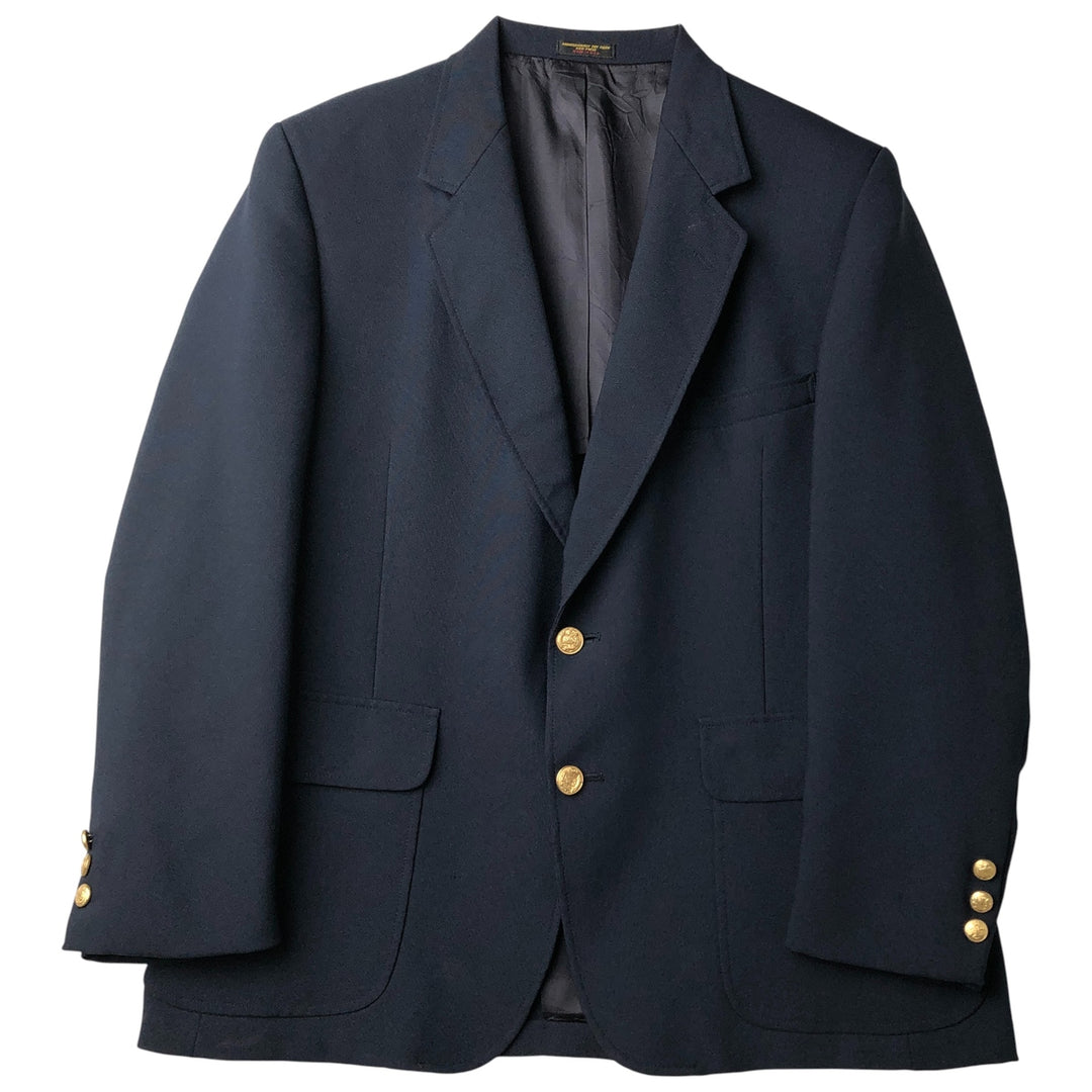 Boegel's Navy Blazer, Tailored Jacket, Made in USA, Men's Size Medium unclear navy blue type Vintage Second Hand