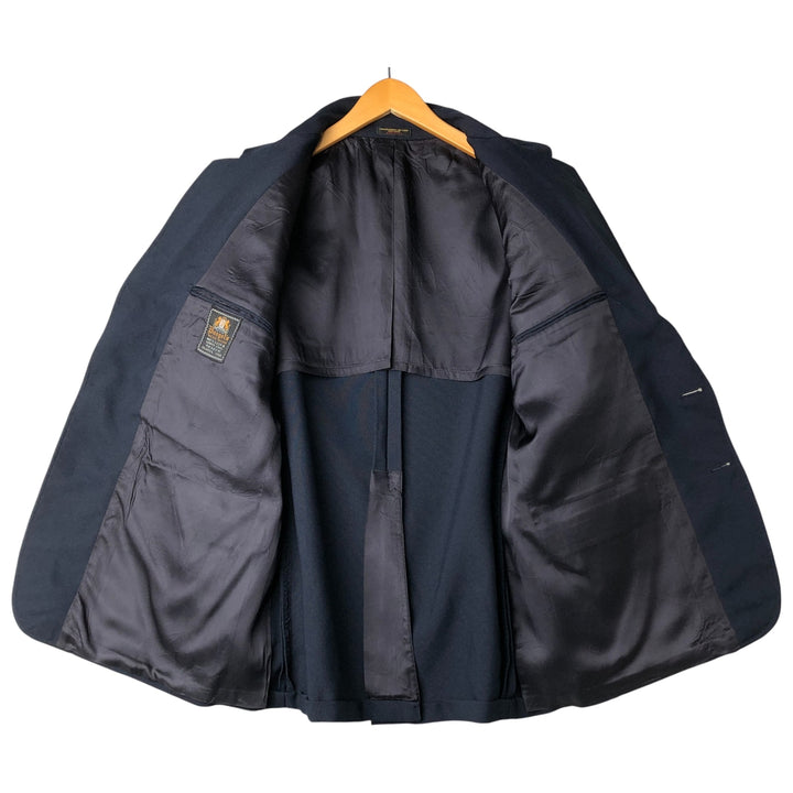 Boegel's Navy Blazer, Tailored Jacket, Made in USA, Men's Size Medium unclear navy blue type Vintage Second Hand