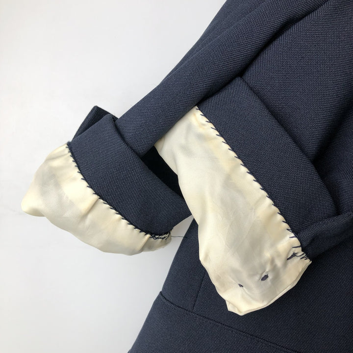 Vintage 70s-80'S Levi's Action Suit Sta-Press Navy Blazer, Tailored Jacket, Men's Size Medium unclear navy blue type Vintage Second Hand