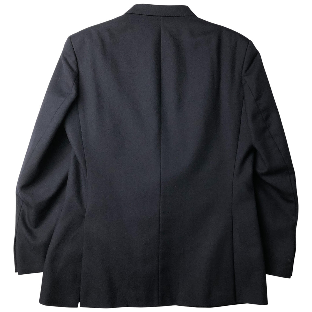 St. Michael Navy Blazer, Tailored Jacket, Men's Size Medium wool navy blue type Vintage Second Hand