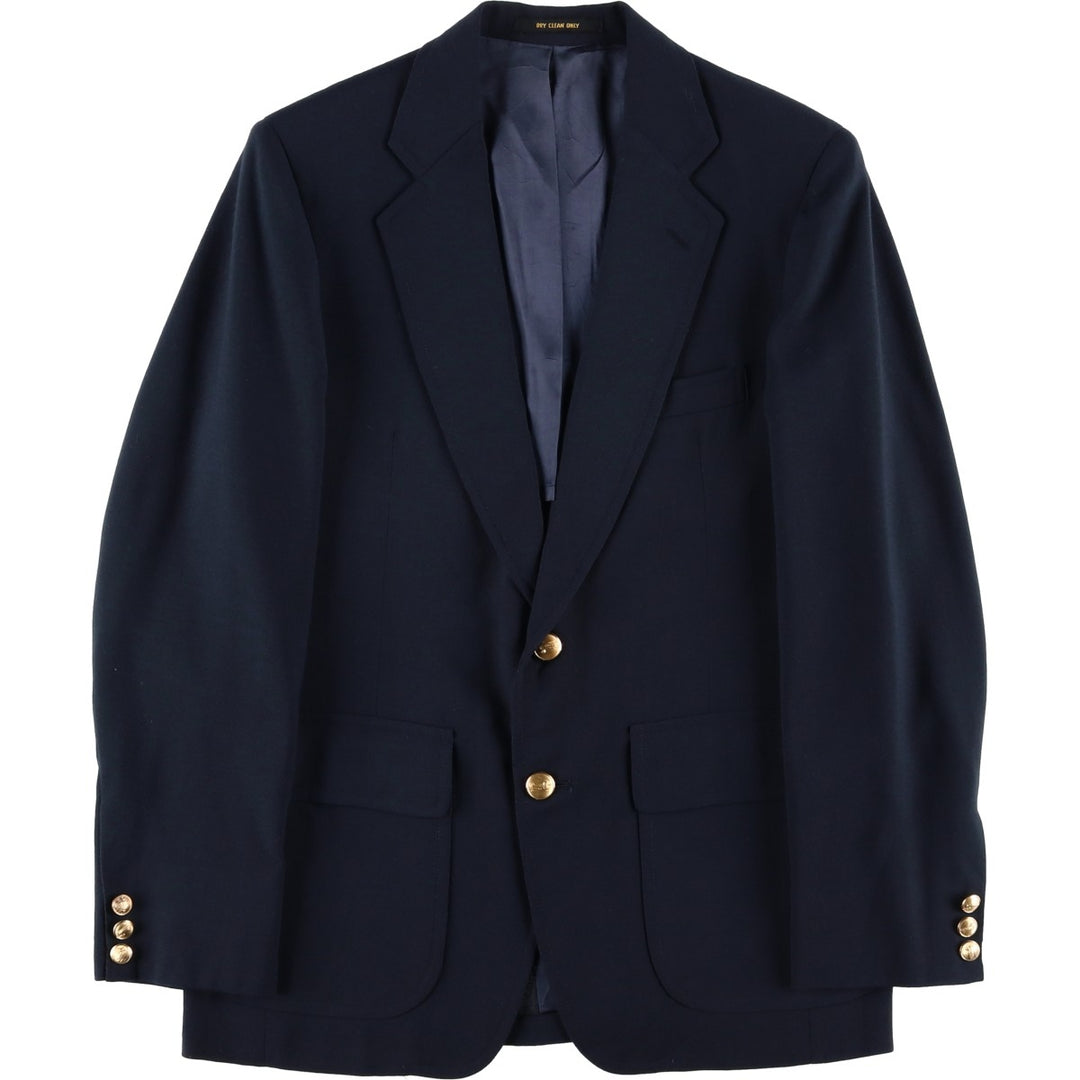 University Shop Navy Blazer Tailored Jacket Men's Size Small unclear navy blue type Vintage Second Hand