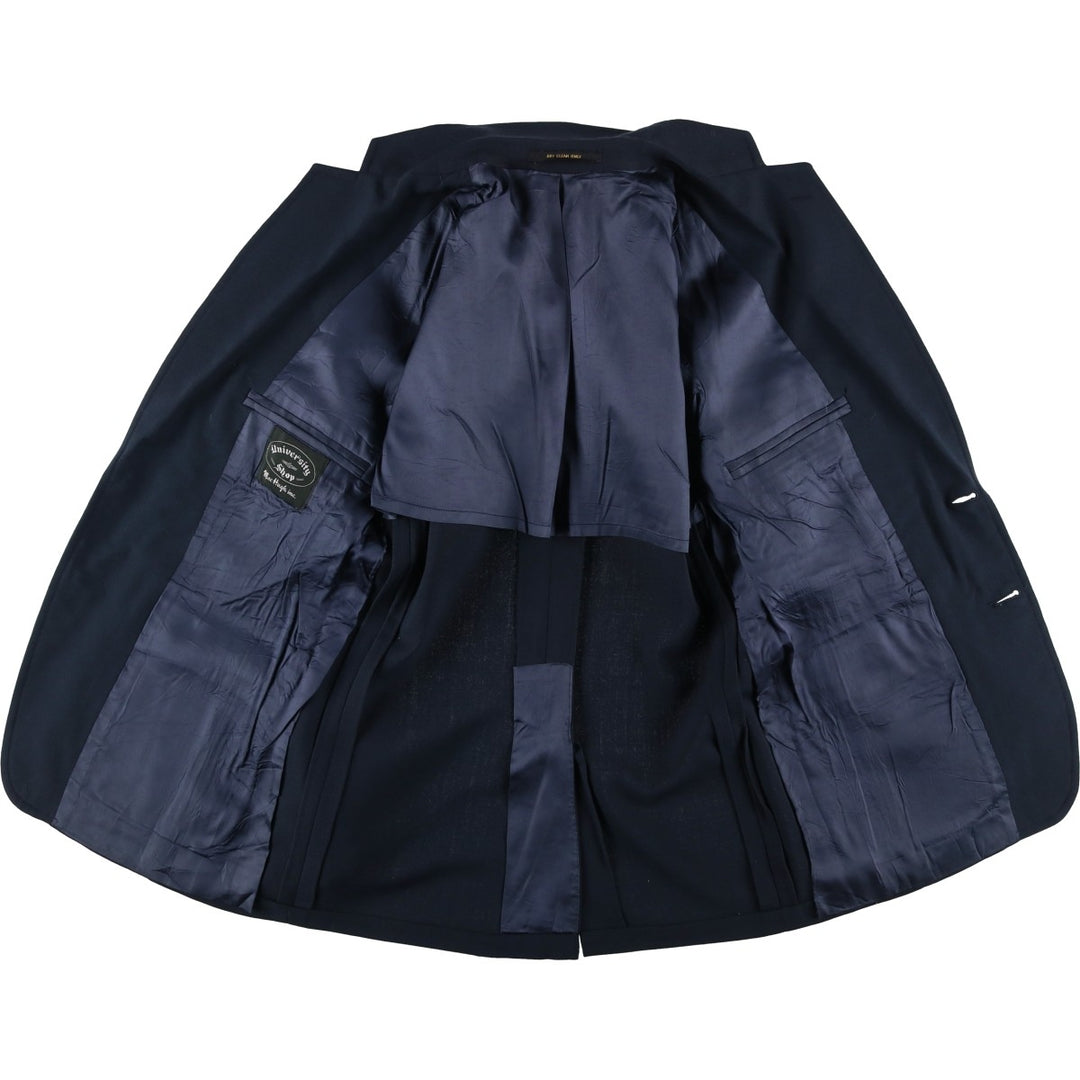 University Shop Navy Blazer Tailored Jacket Men's Size Small unclear navy blue type Vintage Second Hand
