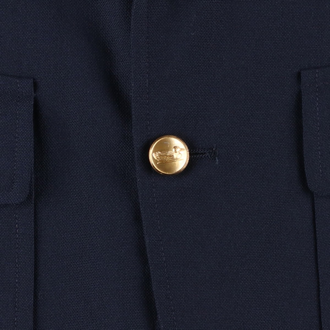 University Shop Navy Blazer Tailored Jacket Men's Size Small unclear navy blue type Vintage Second Hand