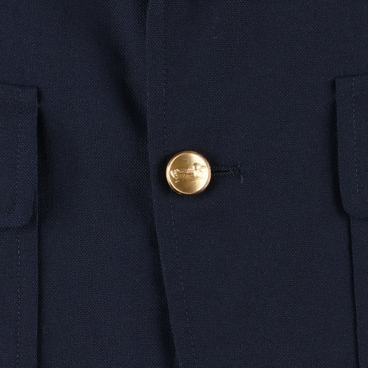 University Shop Navy Blazer Tailored Jacket Men's Size Small unclear navy blue type Vintage Second Hand