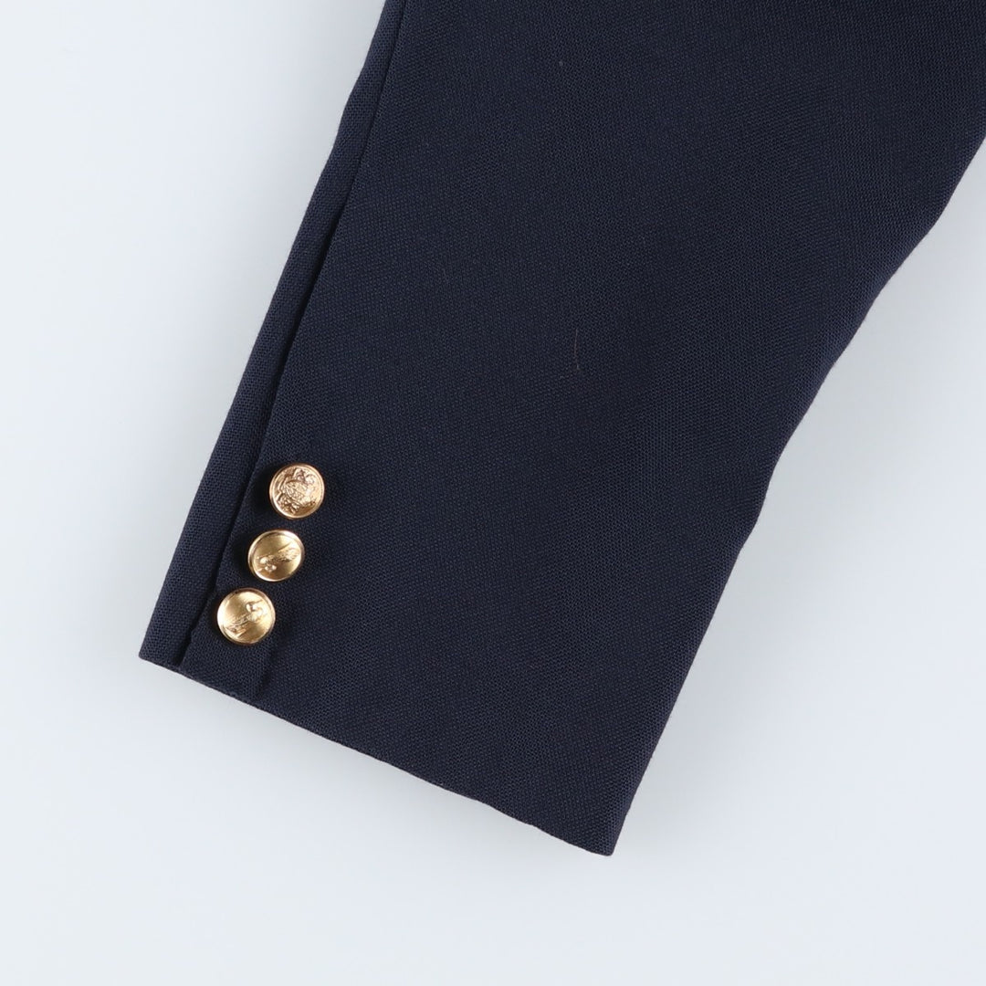 University Shop Navy Blazer Tailored Jacket Men's Size Small unclear navy blue type Vintage Second Hand