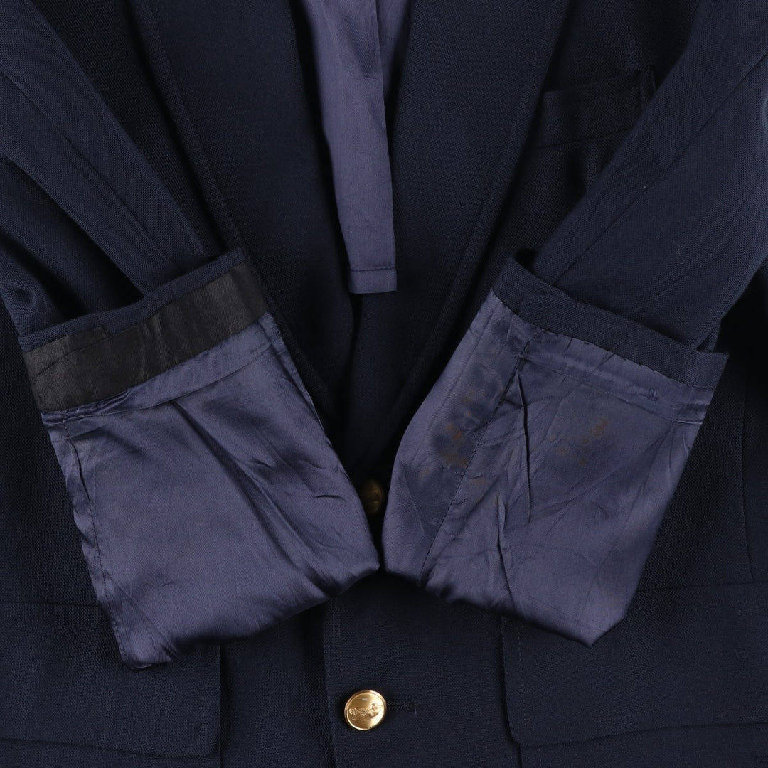 University Shop Navy Blazer Tailored Jacket Men's Size Small unclear navy blue type Vintage Second Hand