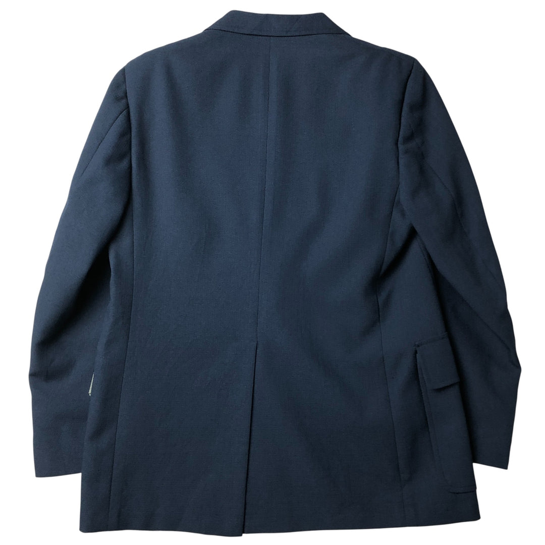 1990'S Vintage Palm Beach Tailored Jacket, Made in USA, Men's Size Medium unclear navy blue type Vintage Second Hand