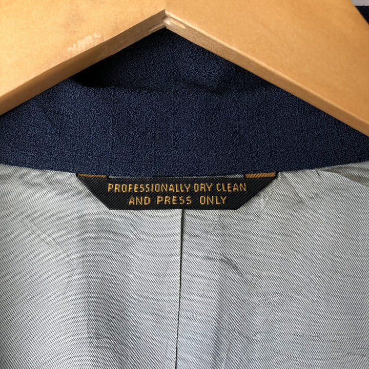 1990'S Vintage Palm Beach Tailored Jacket, Made in USA, Men's Size Medium unclear navy blue type Vintage Second Hand